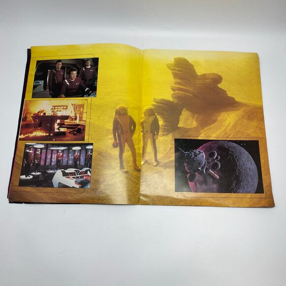 Vintage 1982 Star Trek 2 Wrath of Khan Movie Souvenir Collectible Program 12"x9" - Picture 11 of 16